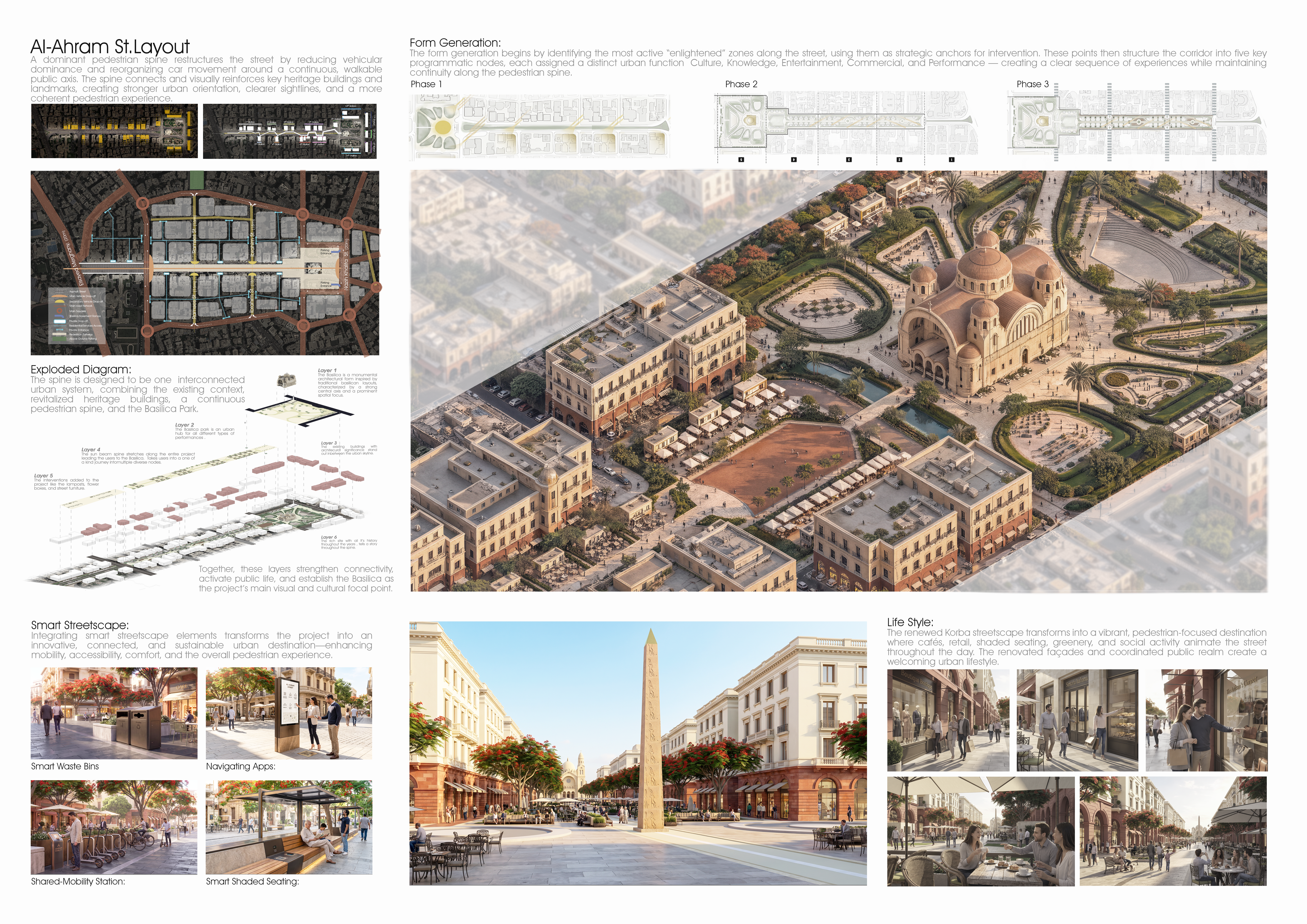 Al-Ahram Street Urban Redevelopment Competition: Reimagining Heliopolis, City of the Sun - Image 3